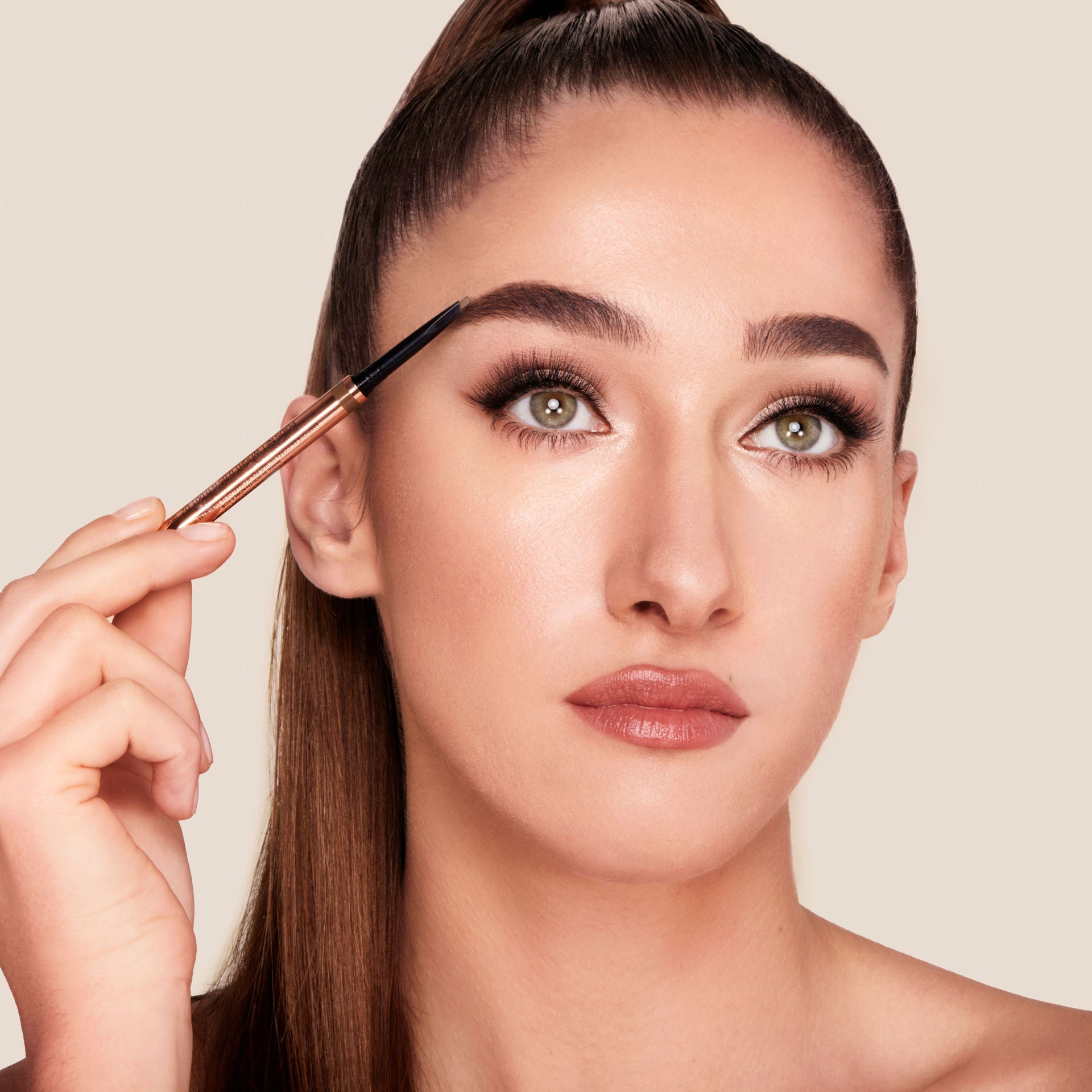 Charlotte Tilbury Brow Cheat Eyebrow Pencil - Waterproof, Long-Lasting, Natural Look for Perfectly Shaped Brows | Ideal for Everyday Makeup & Professional Use