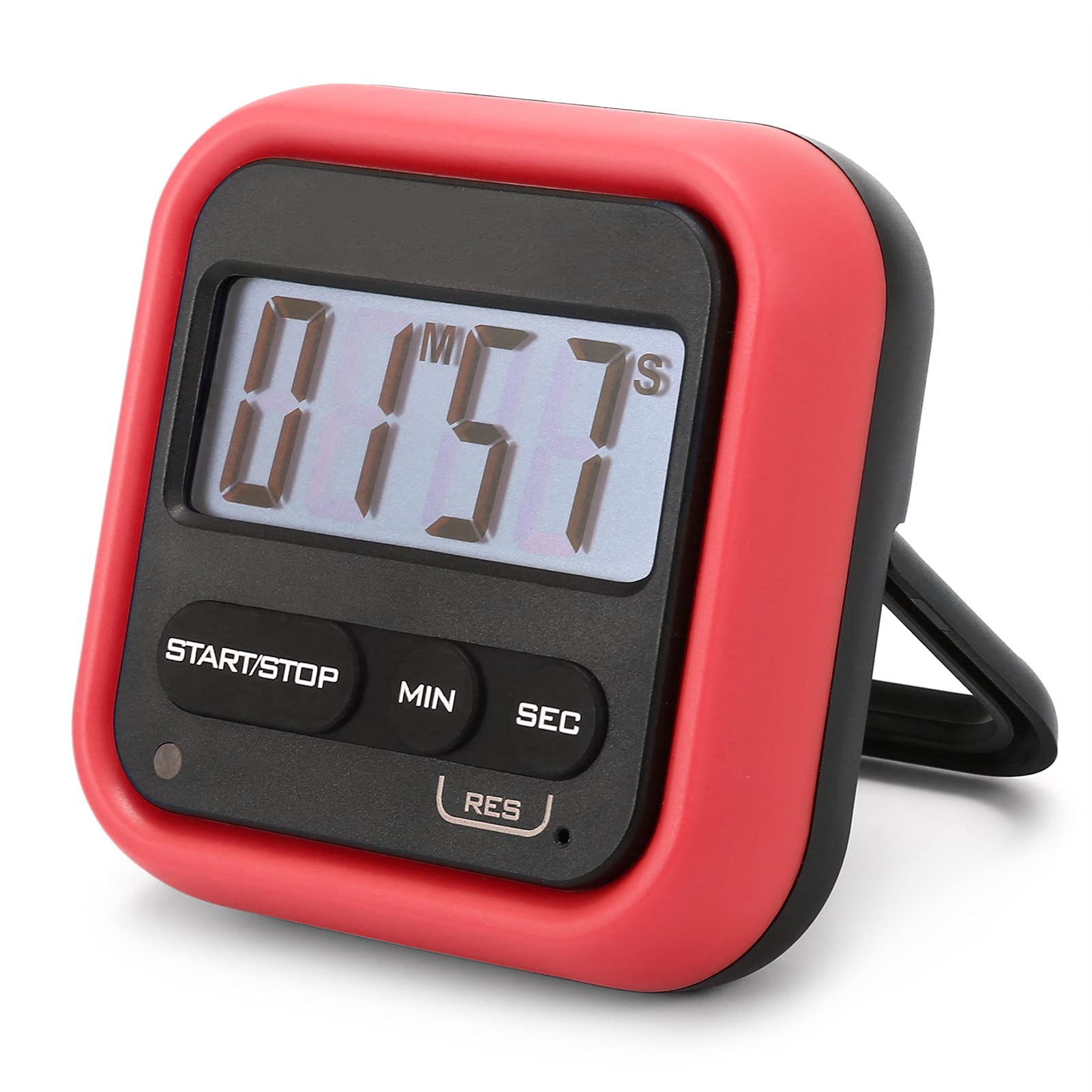 Lixada Digital Kitchen Timer with Loud Alarm - Large LCD Display for Count Up & Countdown - Perfect for Cooking, Baking, Fitness & Classroom Use
