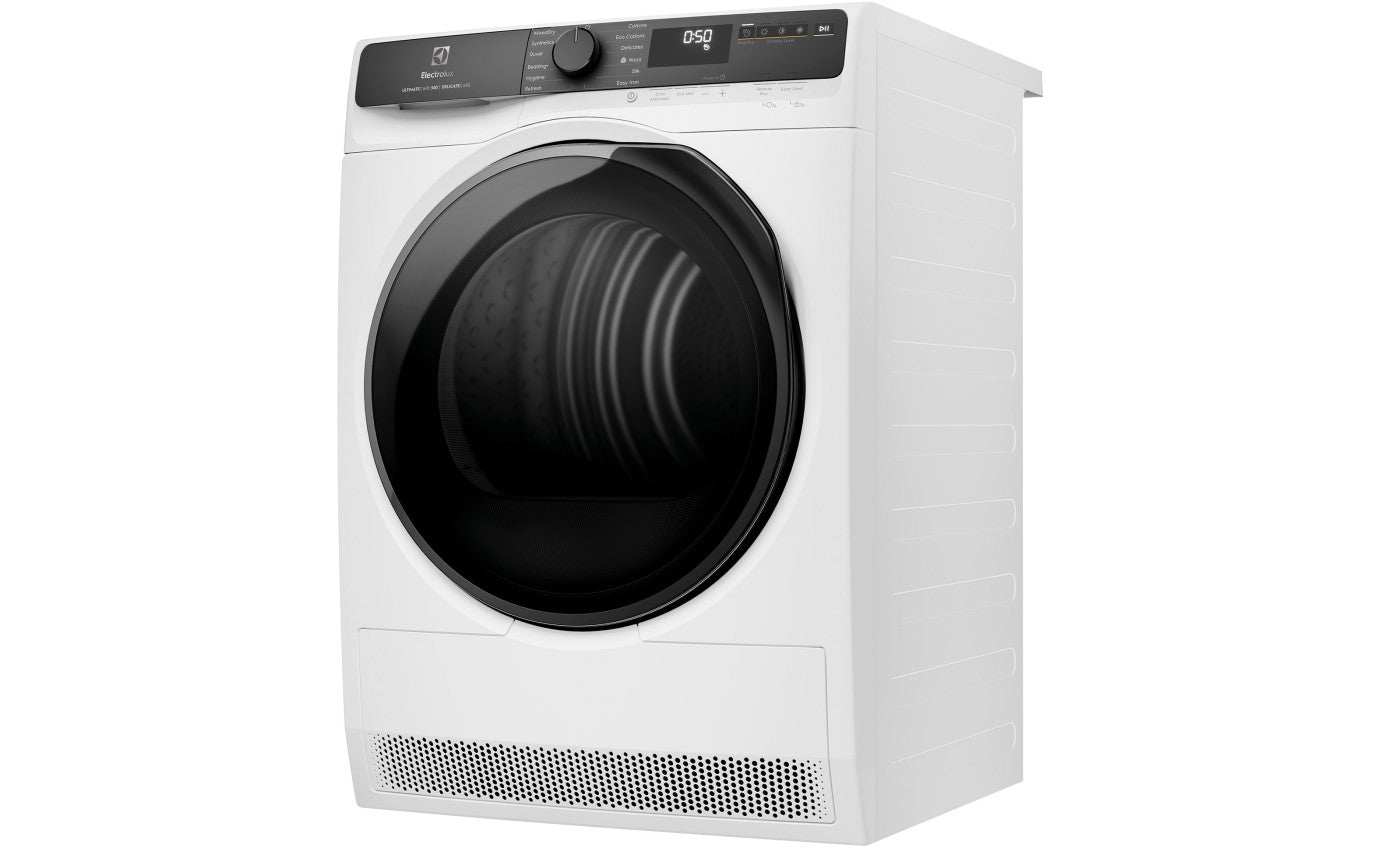 Electrolux 8kg UltimateCare 500 Heat Pump Dryer EDH803P5WC - Energy Efficient Laundry Solution for Small Homes & Apartments