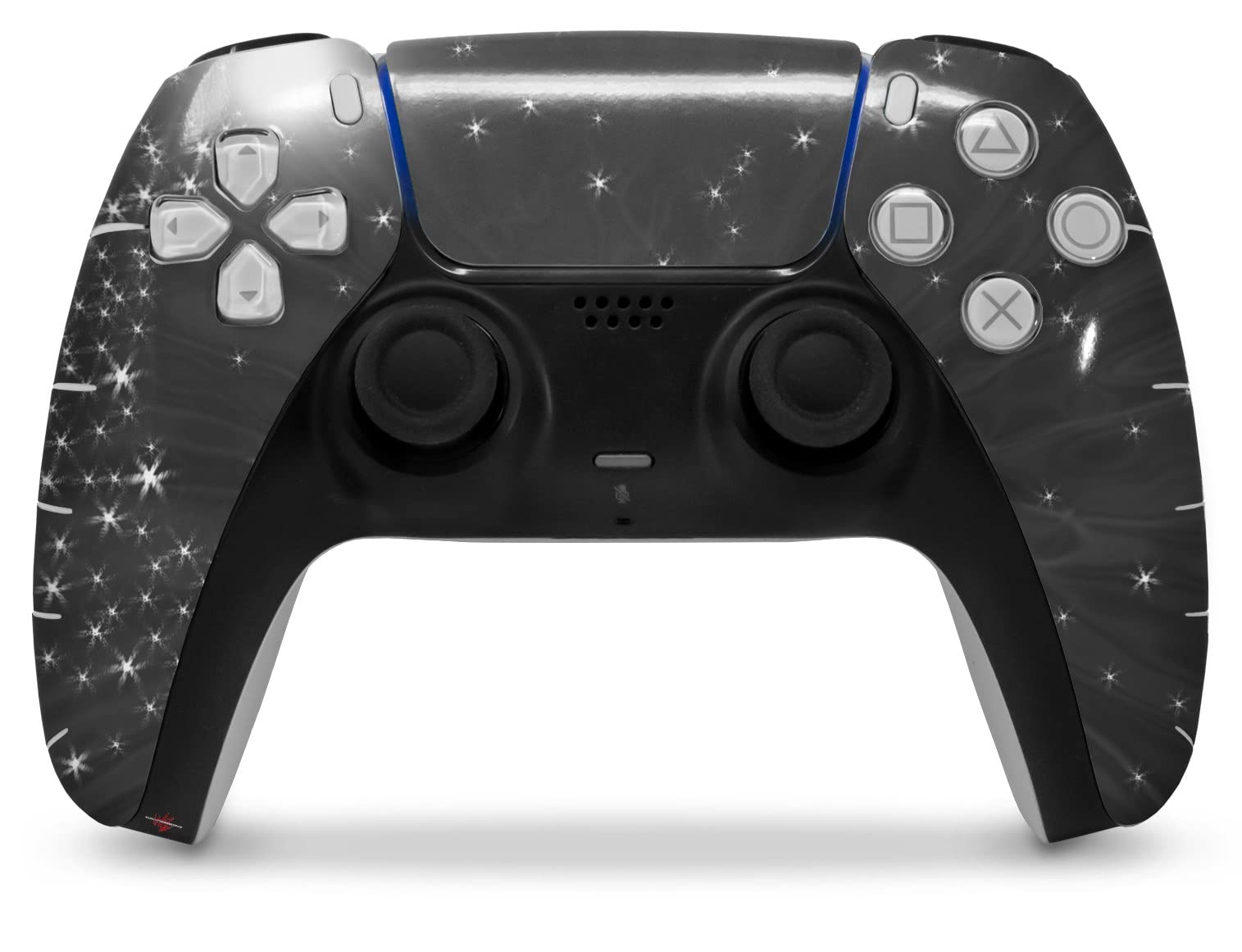 PS5 DualSense Controller Skin Wrap - Stardust Black for Gaming Protection