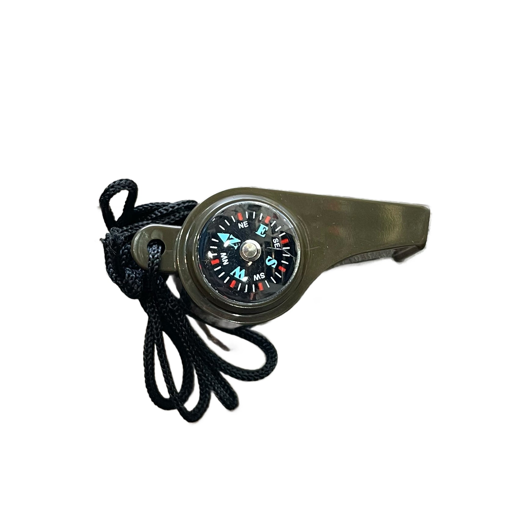 3-in-1 Survival Whistle with Compass & Thermometer - Emergency Safety Gear for Hiking, Camping & Outdoor Adventures