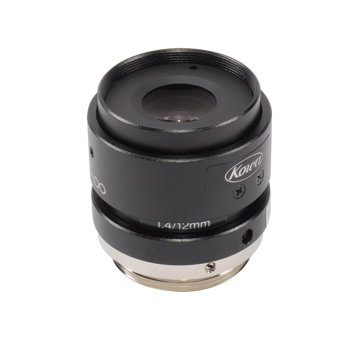LM12NCL 1/1.8 12mm F1.4 C Mount Lens - High Speed CCTV Camera Lens for Surveillance, Machine Vision & Industrial Inspection