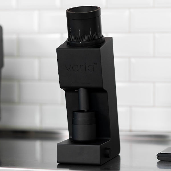 Premium Varia VS6 Electric Coffee Grinder - Adjustable Burr Mill for Espresso, French Press & Drip Coffee - Perfect for Home Baristas & Coffee Enthusiasts - Ideal for Morning Brews, Office Use & Gifts