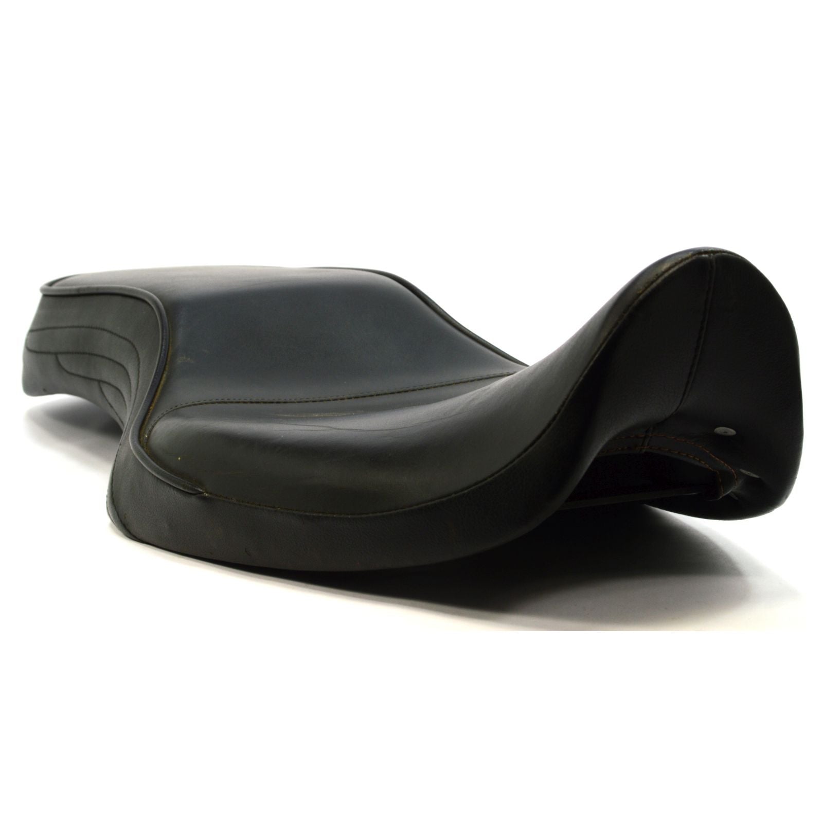 Premium Corbin Motorcycle Seat No. XL 96 6 AM - Black Leather Replacement for Harley Davidson & Cruisers - Comfort Upgrade for Long Rides & Touring
