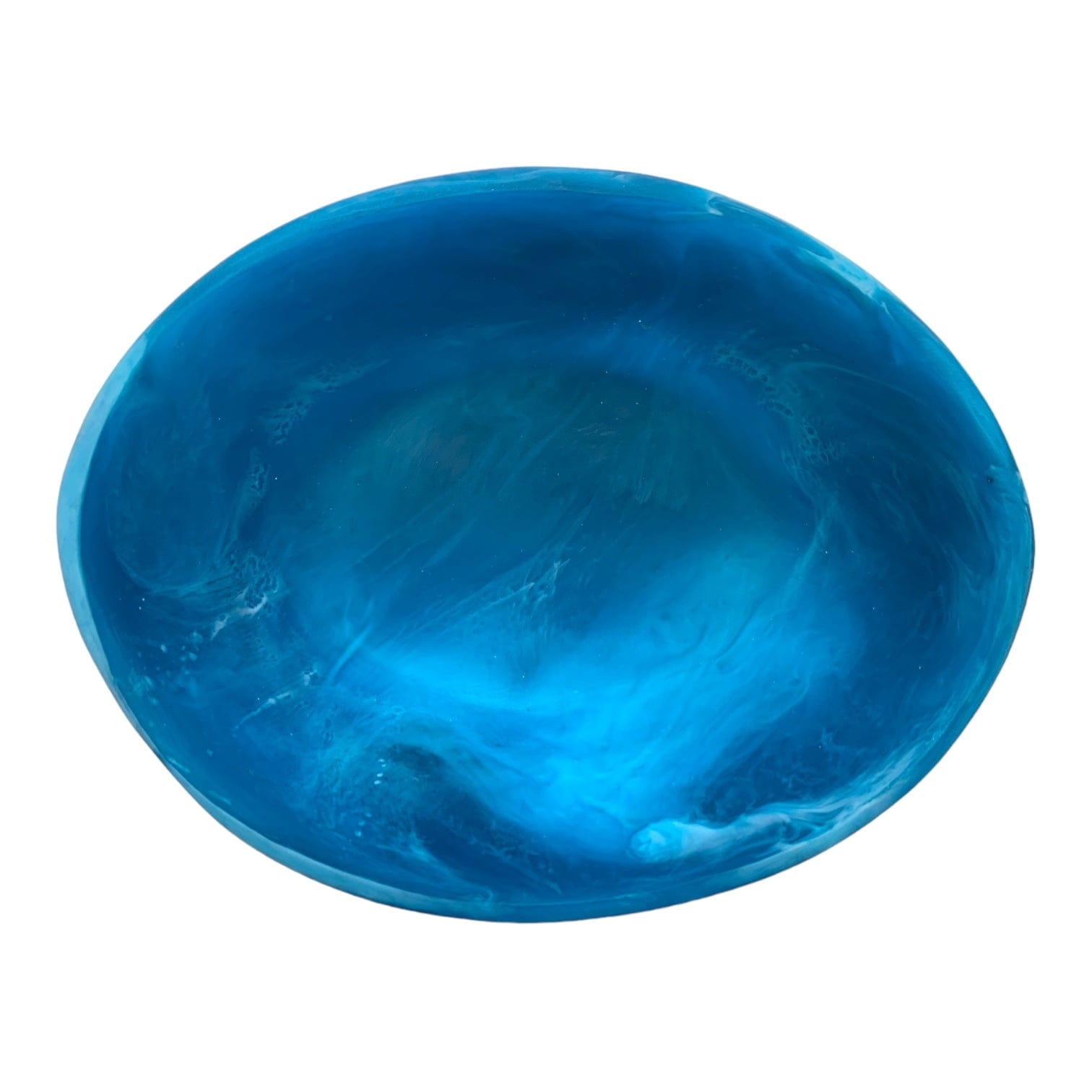 Waterlily Swirl Resin Bowl - Handmade Decorative Serving Bowl for Fruits, Nuts & Home Decor | Perfect for Centerpieces, Wedding Gifts & Boho Chic Decor