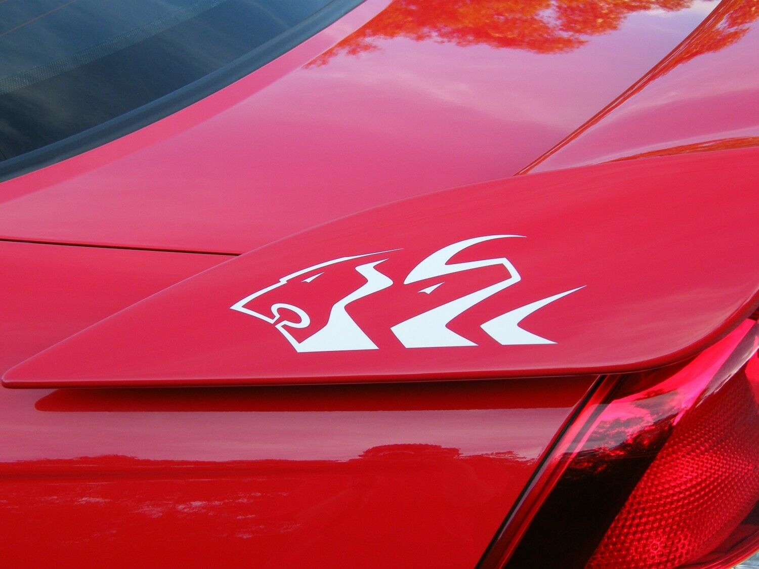 Genuine HSV VZ Clubsport HRT Edition Rear Spoiler Decal Kit - High Performance Car Stickers for HSV VZ Clubsport - Perfect for Car Enthusiasts & Racing Events