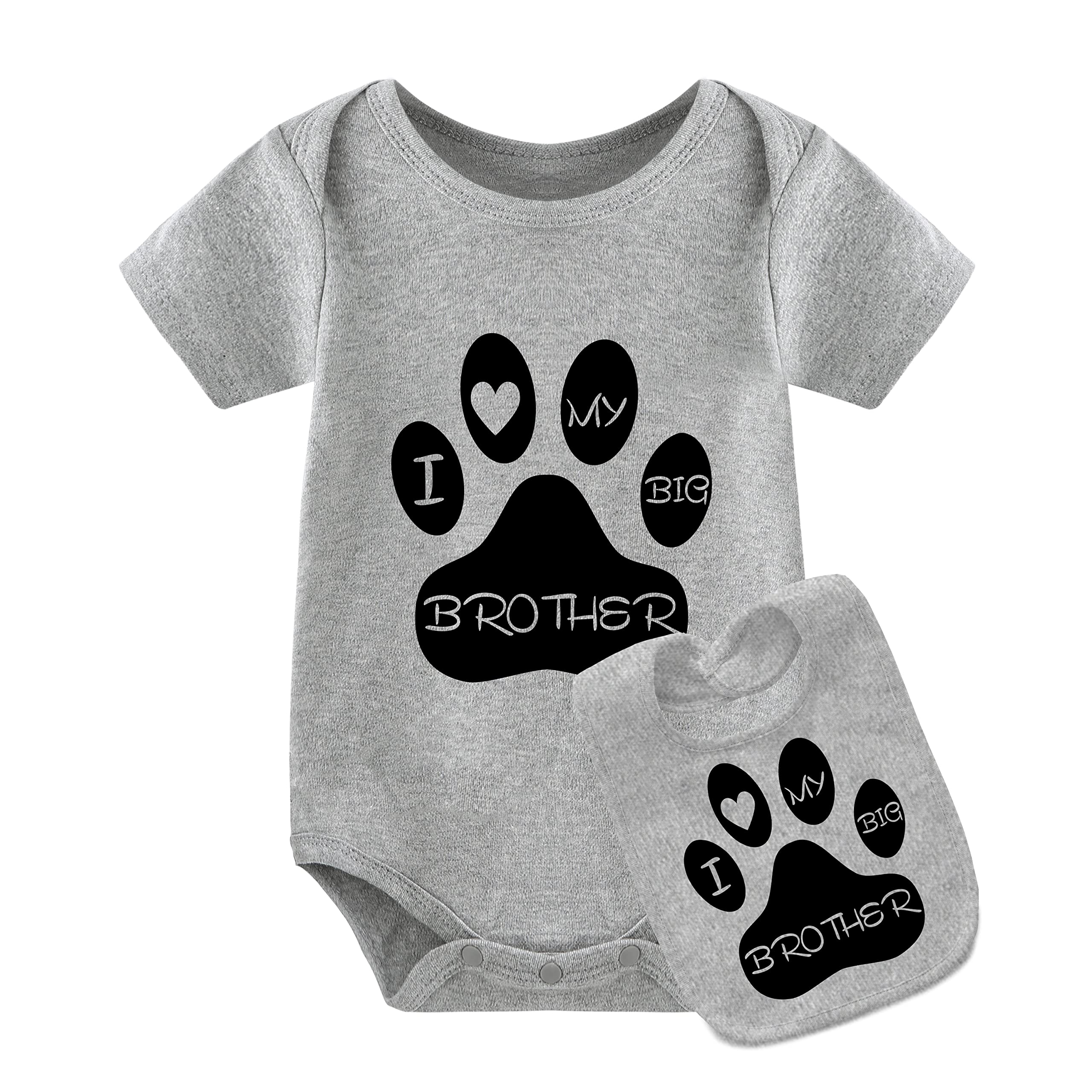 YSCULBUTOL Baby Twins Bodysuit - Born to Rock Twin Romper Outfits for Newborn Boys & Girls | Soft Infant Clothes for Playtime & Photo Shoots
