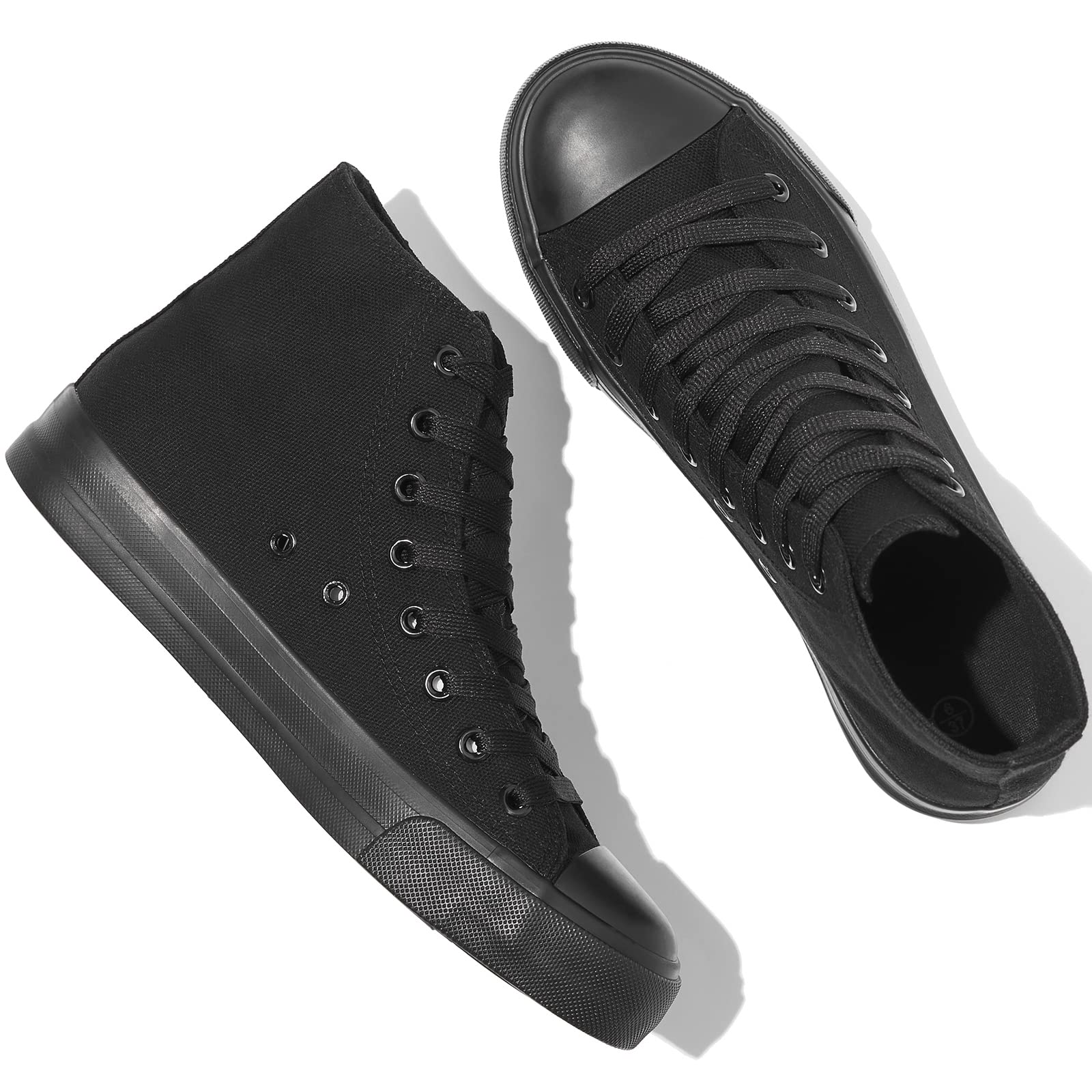 Yageyan Women's High Top Canvas Sneakers - Lace Up Fashion Shoes for Casual Wear, Classic Style | Perfect for Walking, Running, and Everyday Outfits