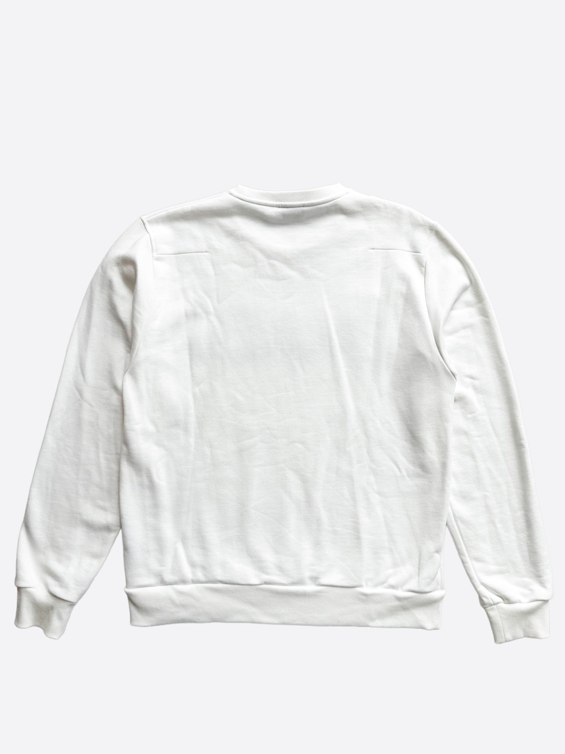 Dior x Kaws White & Grey Logo Sweater - Men's Fashion Hoodie for Casual Wear & Street Style Outfits
