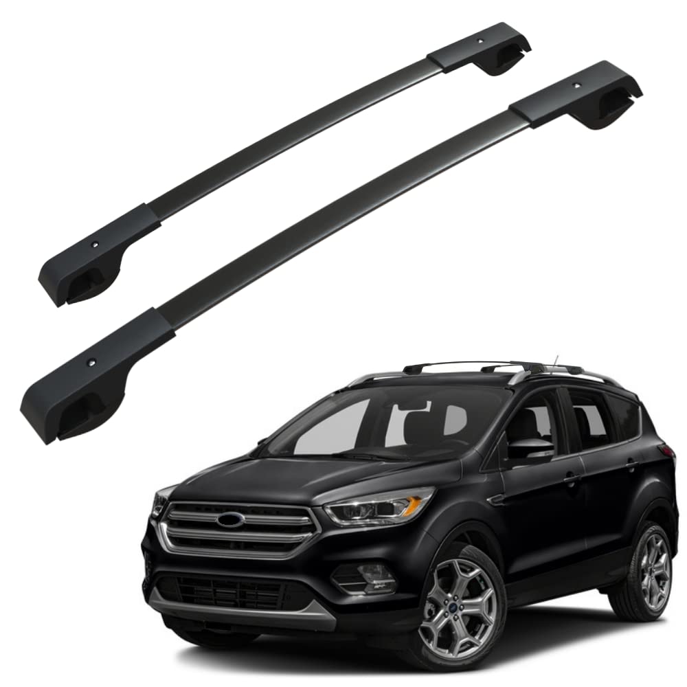 Heavy Duty Roof Rack Cross Bars for Ford Escape 2013-2019 | Universal Cargo Carrier for Luggage, Kayak, Canoe & Bike | Perfect for Road Trips & Outdoor Adventures