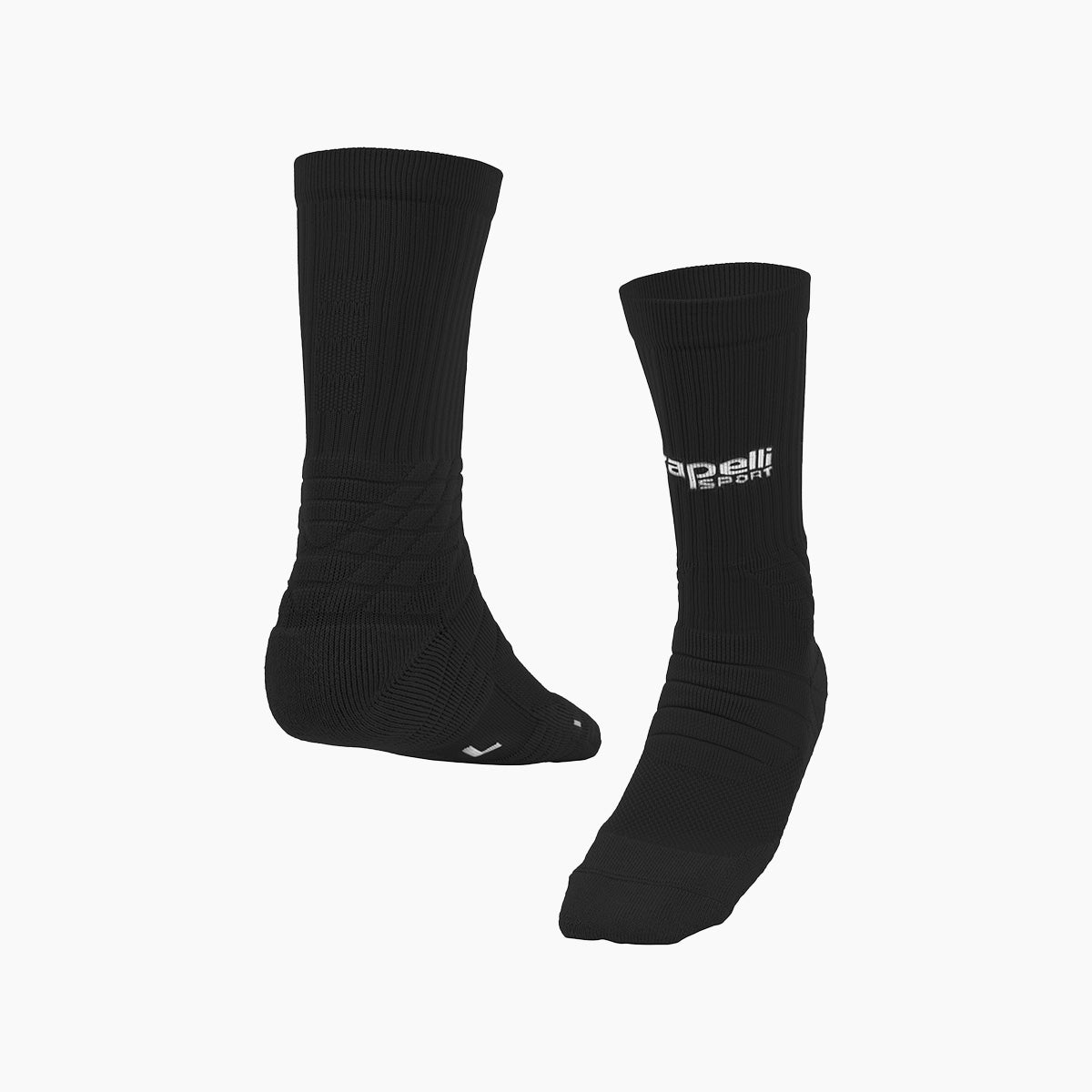 APEX CS COOL MAX Cushioned Crew Socks - Breathable Athletic Socks for Running, Hiking & Sports - Moisture Wicking Performance Socks for Men & Women