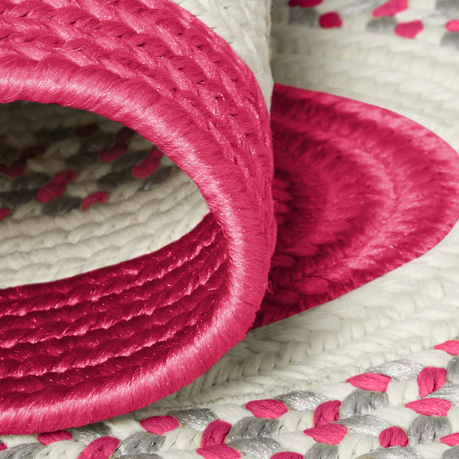 Colonial Mills Crescent Area Rug 2x9 Feet, Magenta - Perfect for Living Room, Bedroom, or Hallway Decor