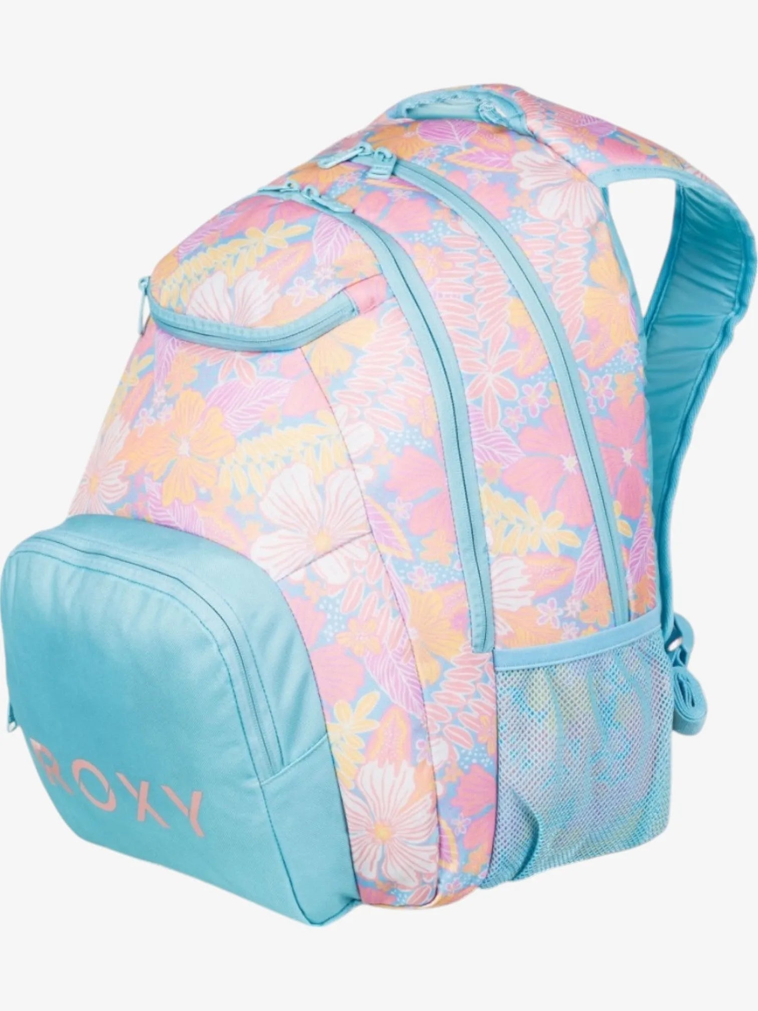 Roxy Shadow Swell Printed Floral Backpack - Stylish & Lightweight Daypack for Women, School, Travel & Outdoor Adventures