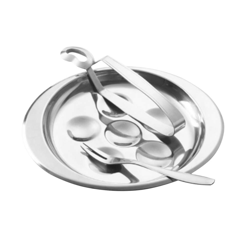 Cabilock 6-Piece Snail Dish Set - Escargot Plates & Baking Dishes for French Cuisine | Durable Ceramic Snail Tableware for Restaurants, Dinner Parties & Home Cooking