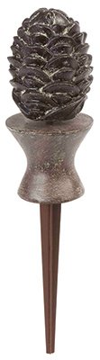 615 Pine Cone Design Hose Guide - Durable Garden Hose Holder for Outdoor Watering - Perfect for Lawns, Gardens, and Yard Maintenance