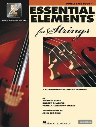 Essential Elements for Strings - Double Bass Book 1 with EEi: Comprehensive Beginner Method Book for Double Bass Players - Perfect for Music Lessons, School Orchestras & Home Practice
