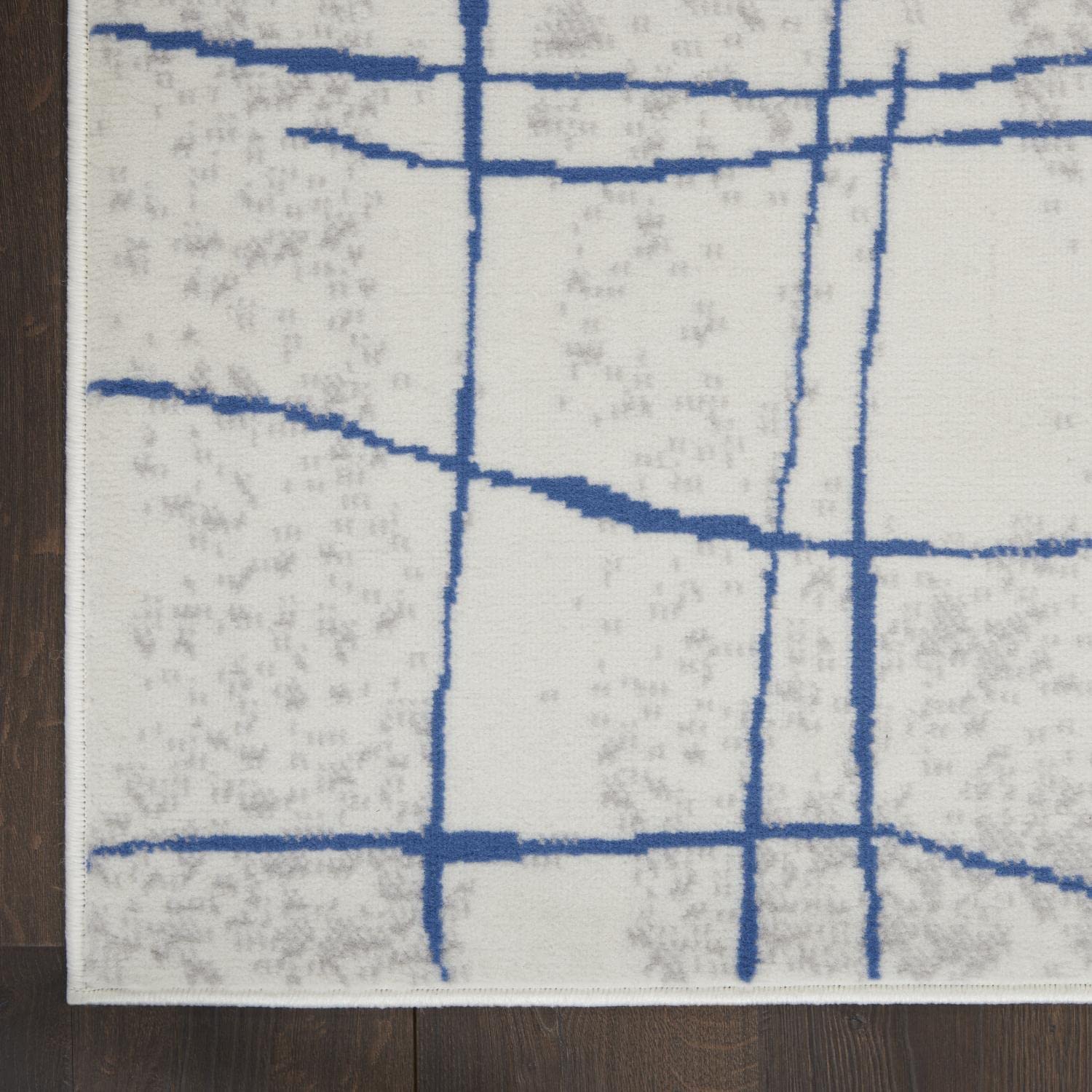 Nourison Whimsicle Ivory Blue 8'4