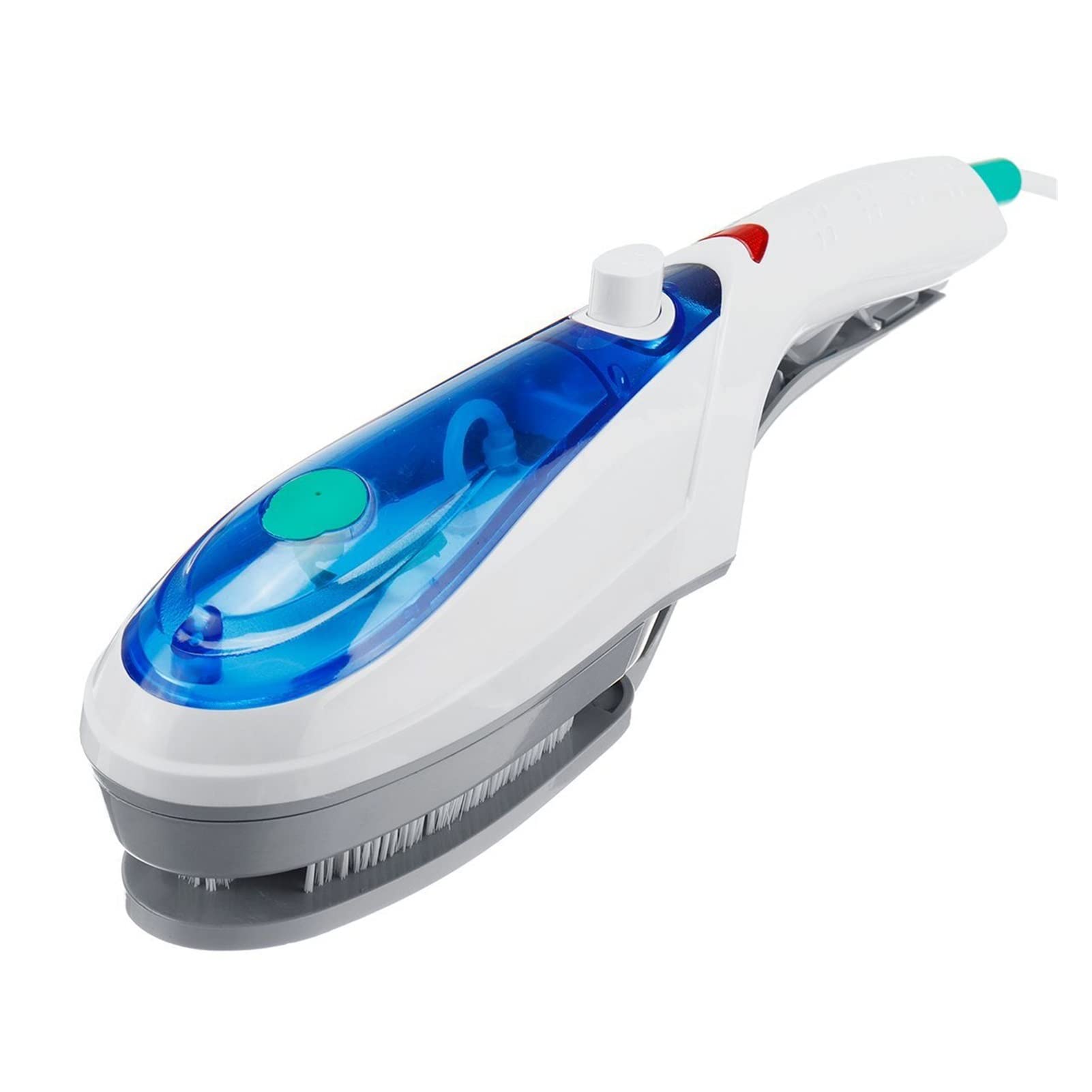 SHANG-JUN 1000W Handheld Steam Mop & Garment Steamer - Portable Clothes Iron with Brush Attachment, Multi-Purpose Steamer for Home Use - Perfect for Floors, Carpets, Windows & Wrinkle Removal