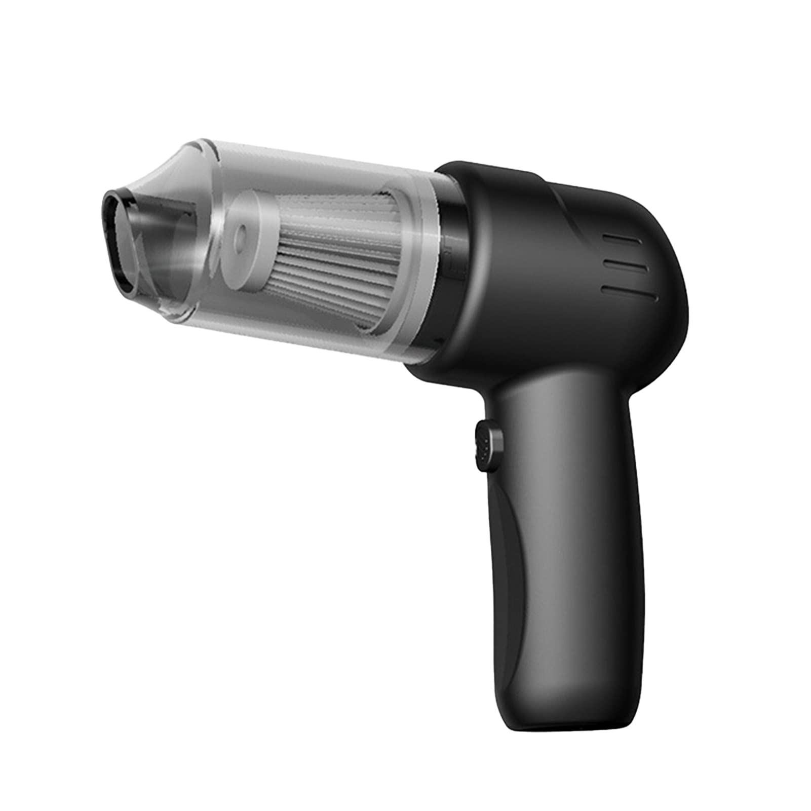 Heakiya 12V High Power Handheld Car Vacuum Cleaner - Portable Mini Vacuum for Car & Home Use - Black | Perfect for Cleaning Car Seats, Carpets & Small Spaces