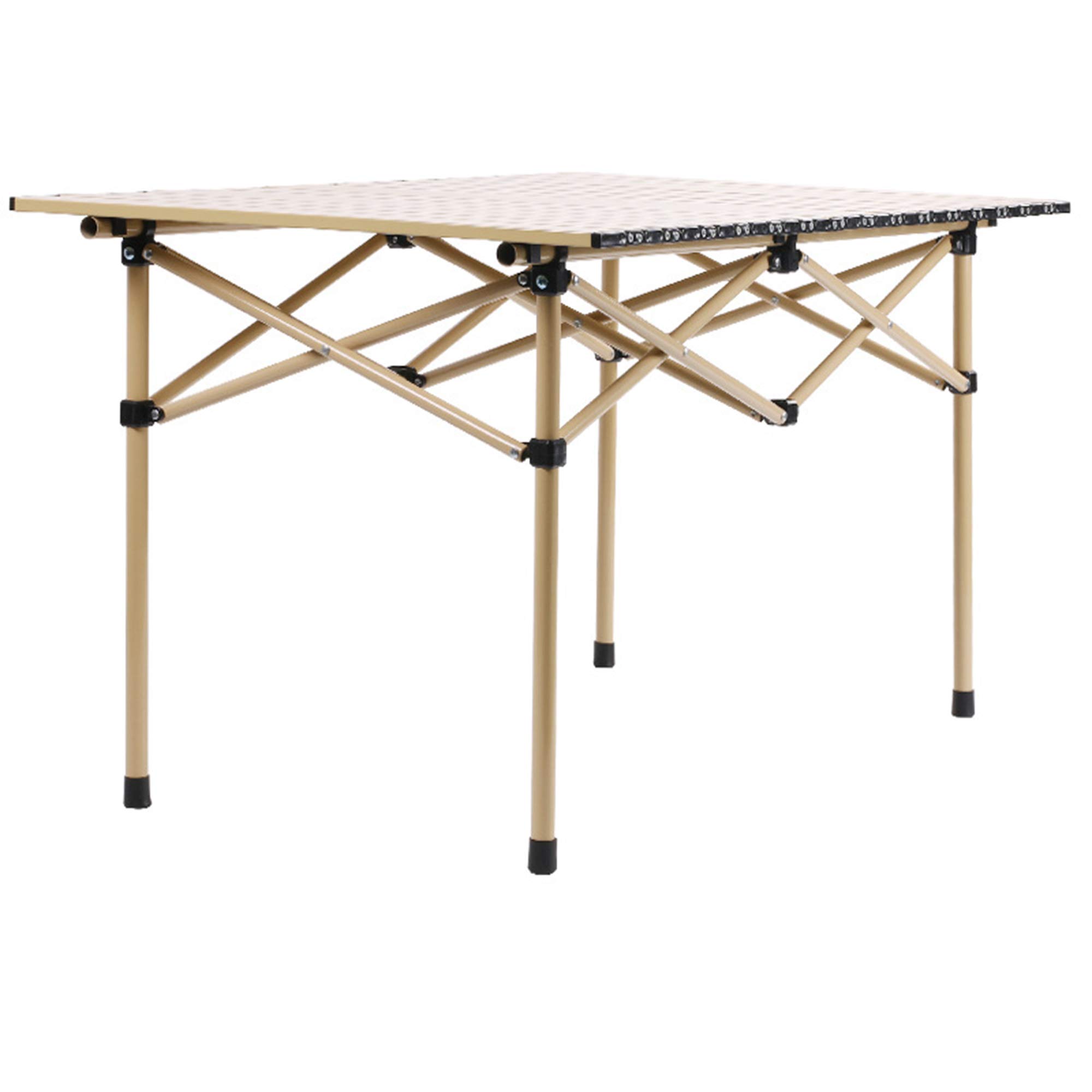 Lightweight Aluminum Alloy Foldable Camping Table and Chair Set - Portable Outdoor Furniture for Picnic, Beach, Hiking, Fishing & BBQ | Perfect for Backyard, Travel & Camping Adventures