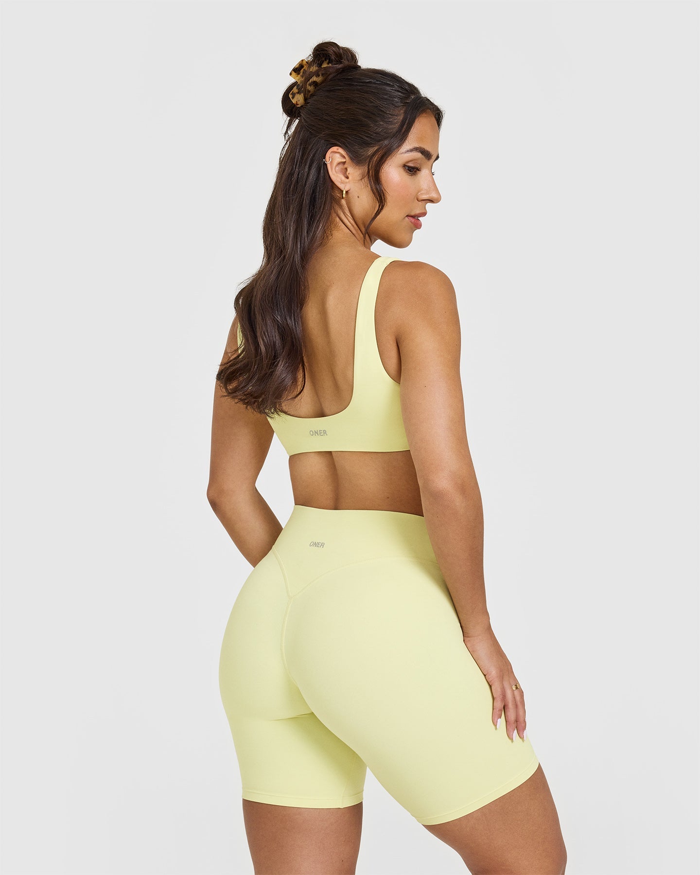 SoftMotion™ Scoop Back Bralette - Comfortable Wireless Bra in Pastel Yellow for Yoga, Lounge & Everyday Wear