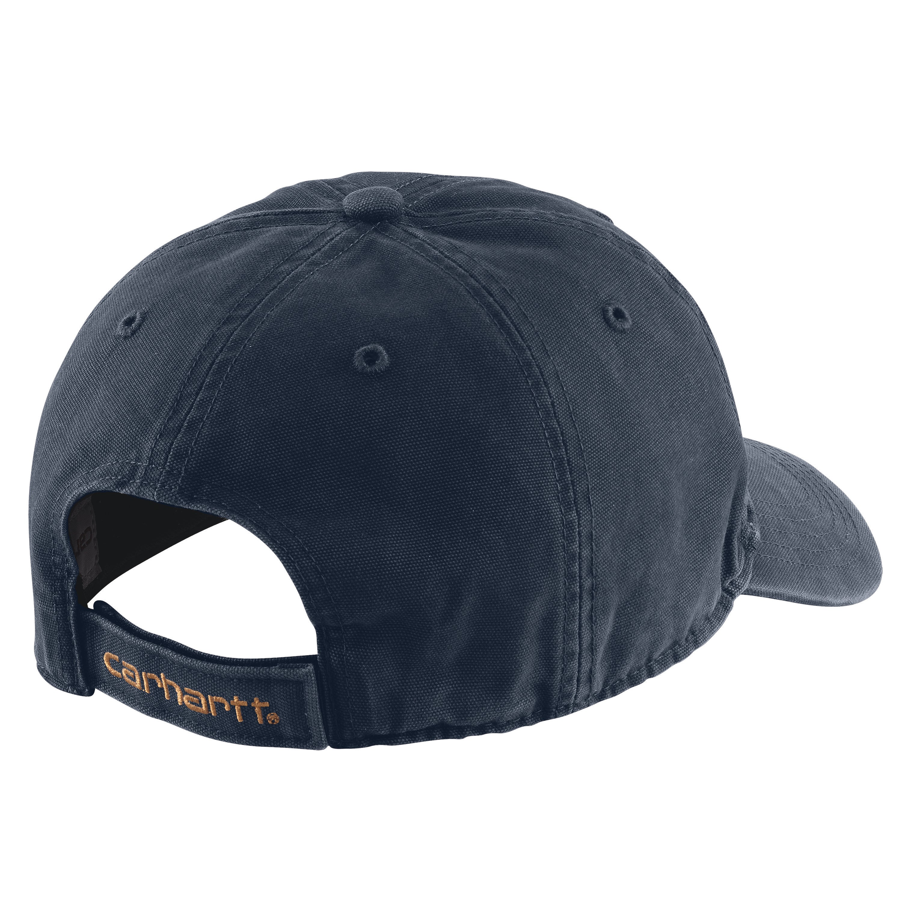 Carhartt Men's Cotton Canvas Baseball Cap - Durable Work Hat for Construction, Outdoor & Casual Wear - Adjustable Unisex Trucker Hat for Gardening, Hiking & Everyday Use