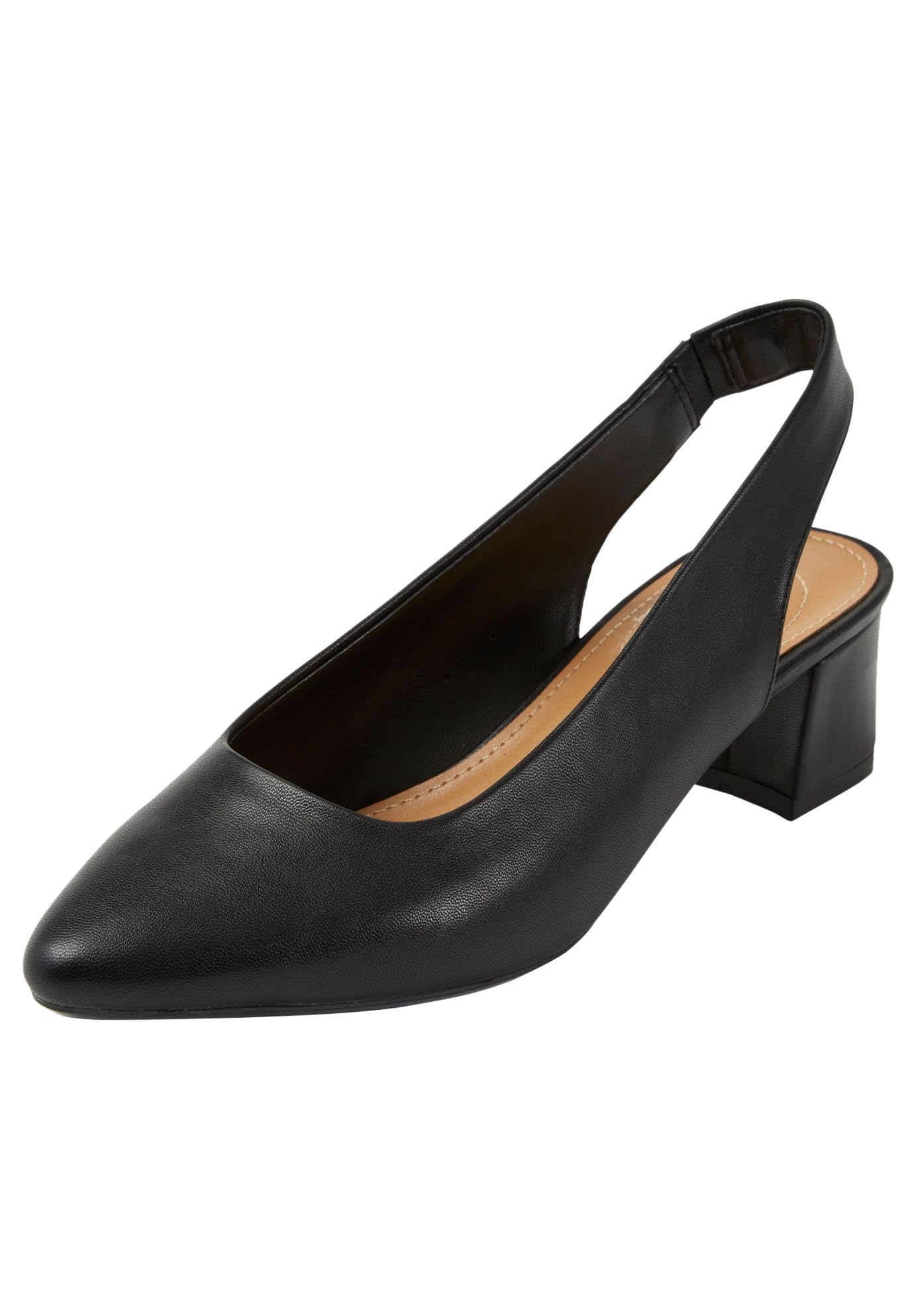 Comfortview Women's Wide Width MEA Slingback Sandals - Comfortable & Stylish Summer Shoes for Walking, Travel & Casual Outfits