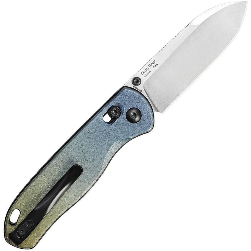 Kizer Azo Drop Bear EDC Pocket Knife - Premium Folding Knife for Outdoor, Camping & Everyday Carry (EDC) | Tactical Knife for Hiking, Survival & Utility Use