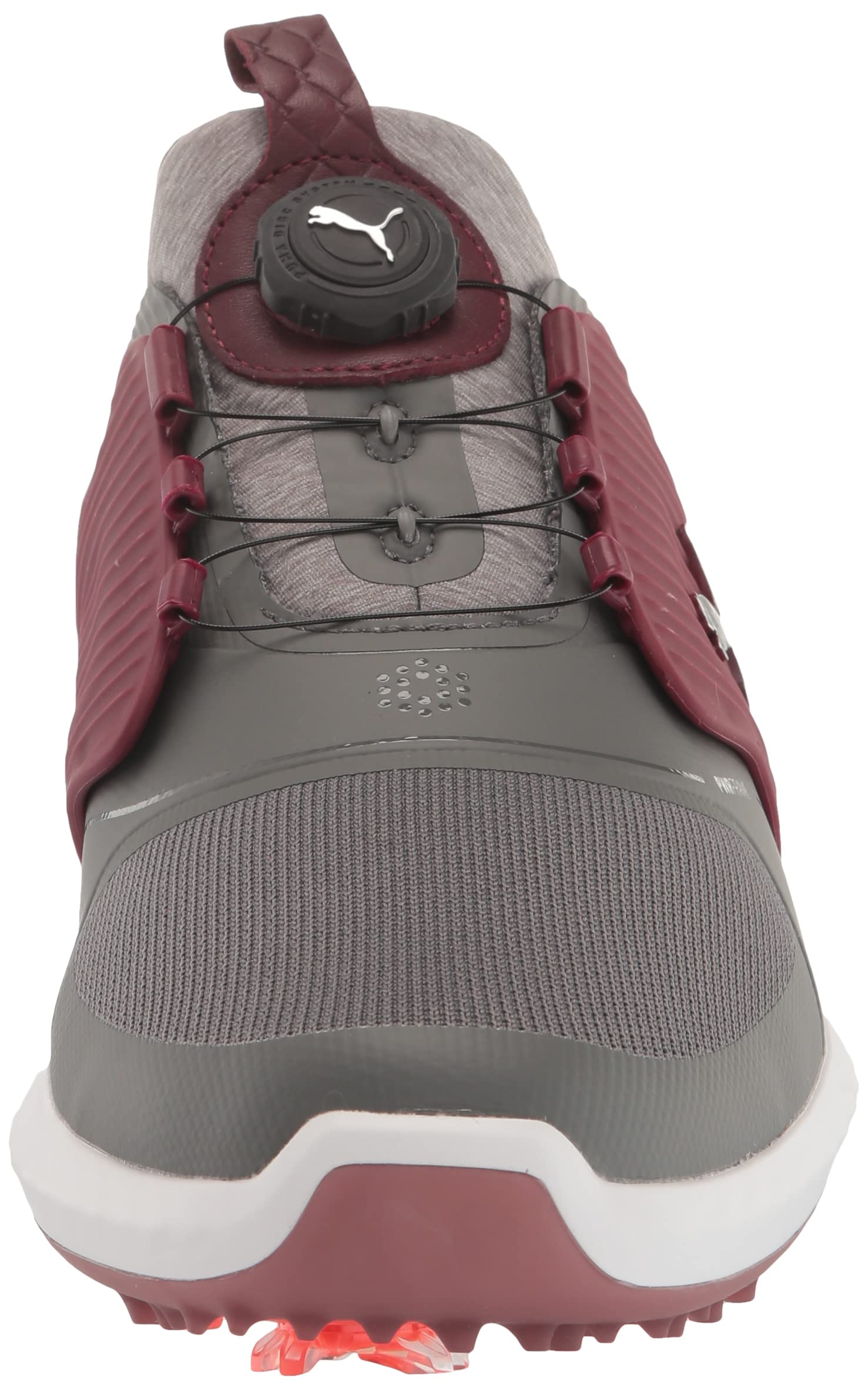 PUMA GOLF Men's Ignite Pwradapt Caged Disc Golf Shoes - Lightweight & Waterproof Spiked Golf Footwear for Men | Perfect for Course Play & Driving Range Practice