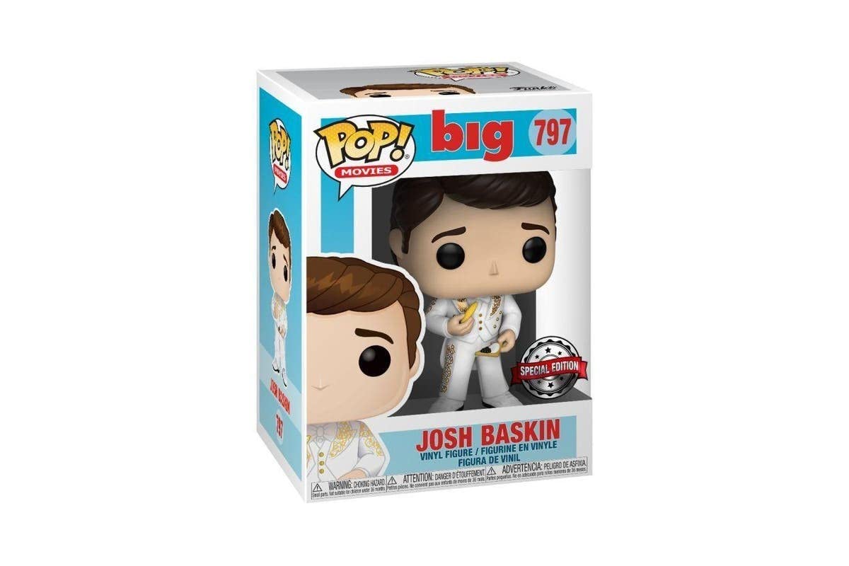 Big Josh Baskin #797 Pop Vinyl Figure - Funko Pop! Collectible Toy for Disney's Big Fans - Perfect for Display, Gifts & Movie Memorabilia Collections