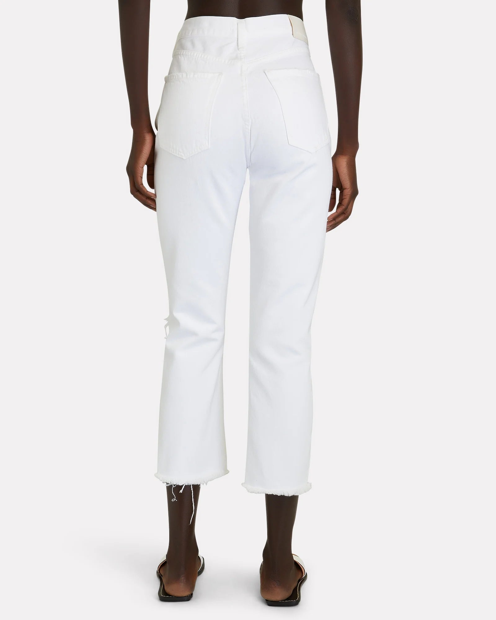 Charlotte Cropped Straight Leg Jeans for Women | High Waist Denim Pants | Trendy Casual & Office Wear | Perfect for Everyday Outfits and Work Attire