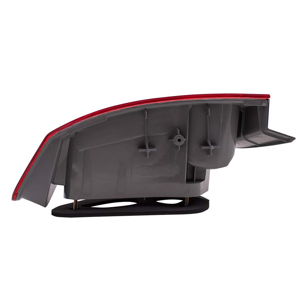 OE Style Halogen Tail Lights Assembly Replacement for 2006-2008 Honda Civic - Compatible with HO2800166 HO2801165 33551SNAA01 33501SNAA02 - Perfect for Night Driving & Car Customization