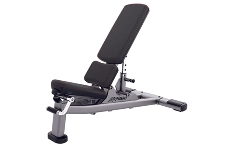Life Fitness Signature Series Adjustable Weight Bench for Home Gym - Strength Training & Full-Body Workouts