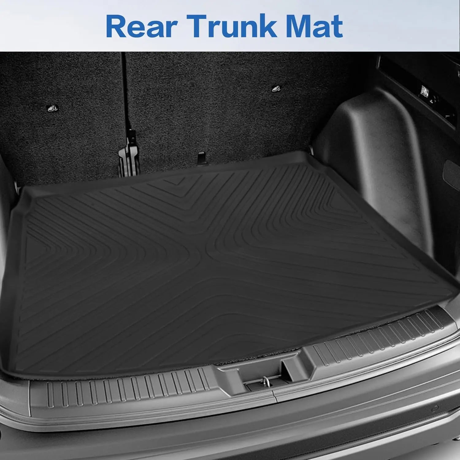 Premium All-Weather Floor Mats for Honda CR-V 2023-2024 & Hybrid Models - Complete 4-Piece Set with Cargo Liner | Durable, Custom Fit Car Mats for Year-Round Protection - Perfect for Daily Commutes, Road Trips & Family Adventures