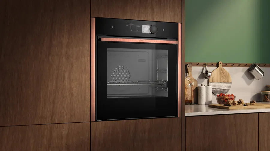 Neff Flex Design 60cm Built-In Steam Oven N90 B69FY5CY0A - Perfect for Baking, Roasting & Healthy Cooking in Modern Kitchens
