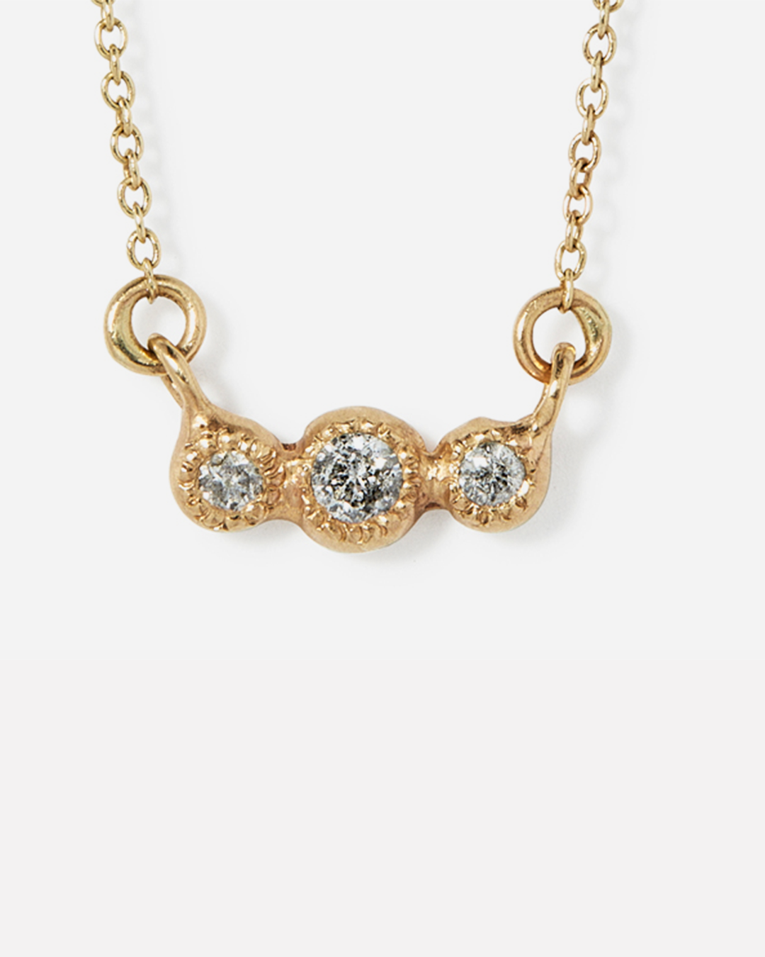 24K White Diamond Pendant Necklace for Women - Elegant 18
