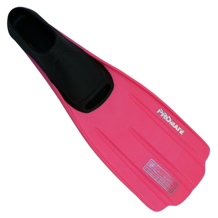Promate Full Foot Snorkeling Fins FN410 - Comfortable & Lightweight Swim Fins for Snorkeling, Scuba Diving & Beach Vacations