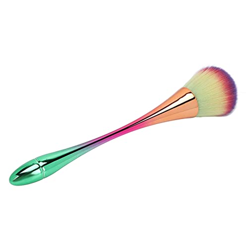 Professional Nail Art Dust Brush & Blush Brush - Ergonomic Design with Strong Grip, Multifunctional Makeup Brush for Women - Perfect for Nail Salon, Home Makeup & Travel Beauty Kit