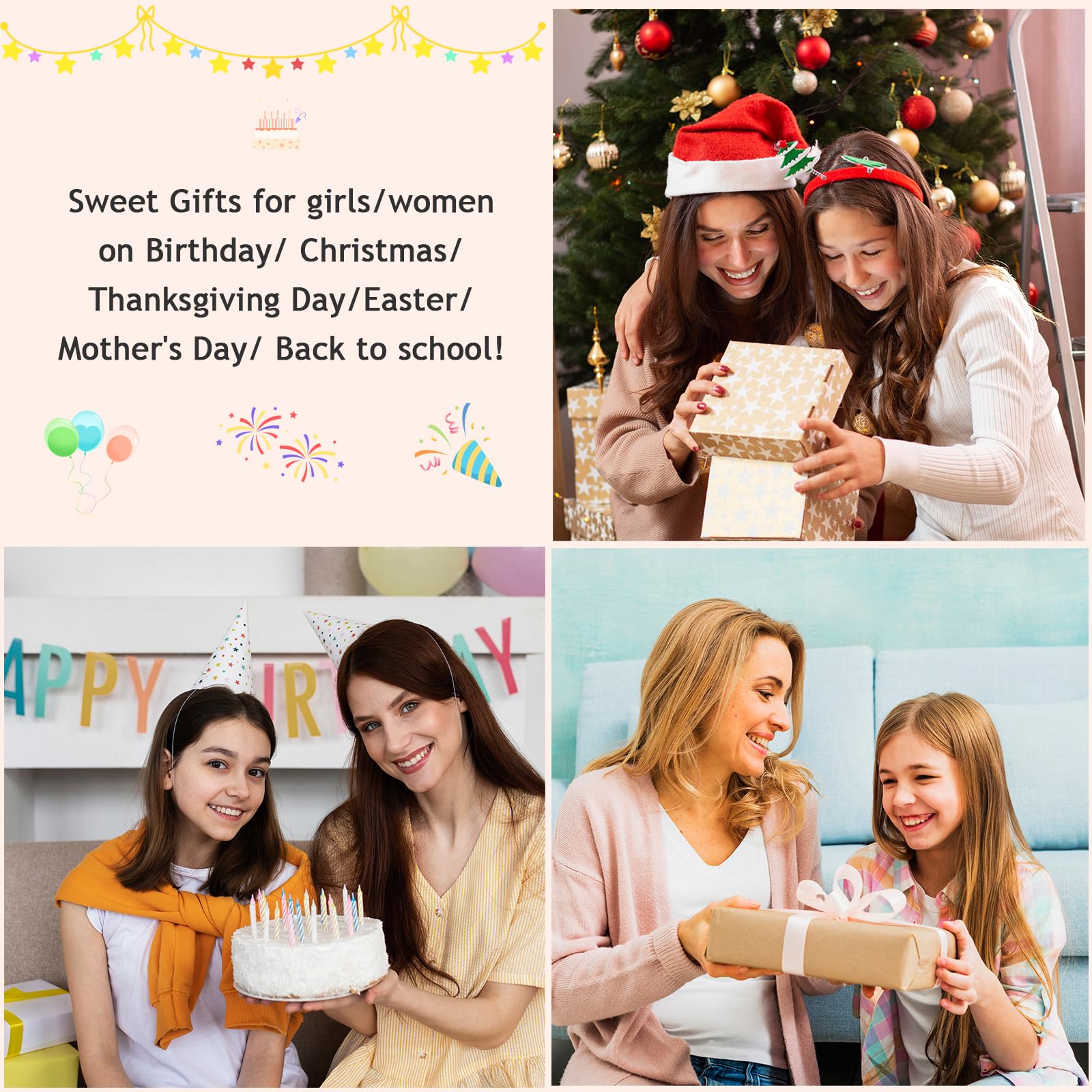 JoycuFF Crown Beads Bracelet for Women - Elegant Birthday Gift for Daughter, Sister, Granddaughter & Best Friends | Perfect Christmas & Graduation Present for Teen Girls & Women | Ideal for Parties, Weddings & Everyday Wear