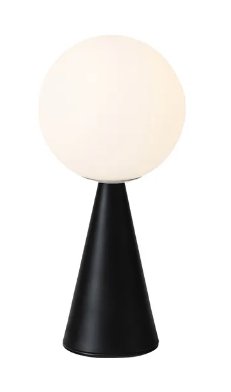 FontanaArte Bilia Mini Table Lamp - Modern LED Bedside Night Light for Bedroom, Living Room, and Office Decor
