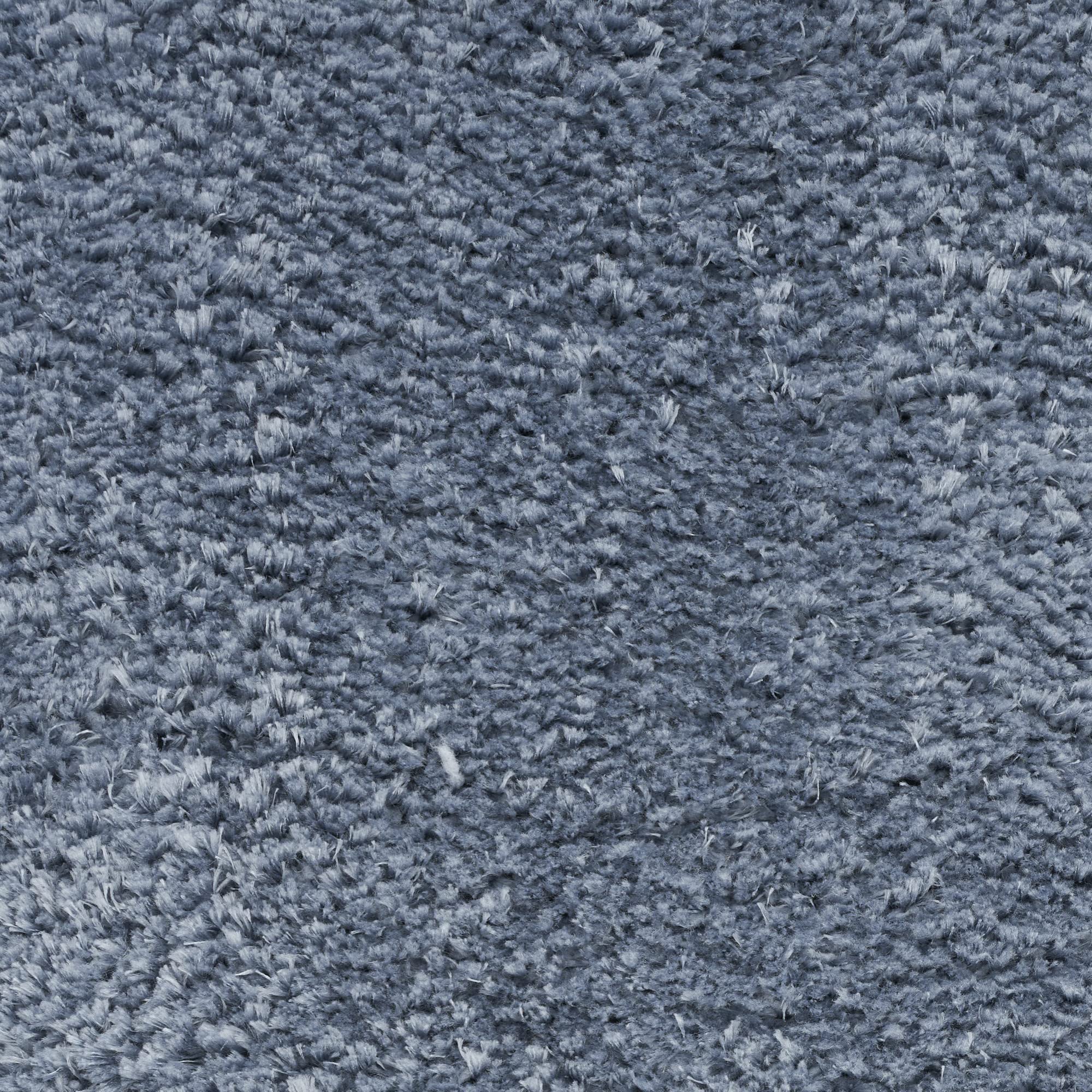 Nourison Luxurious Shag Light Blue 5'3