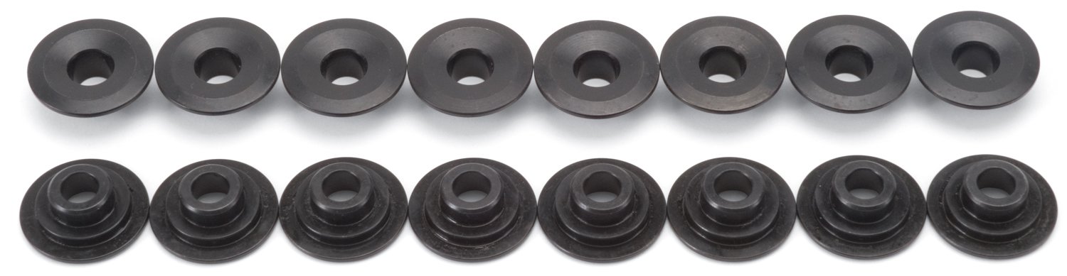 Edelbrock 9724 Performance Valve Spring Retainer Kit - High Strength Multicolor Retainers for Small Block Chevy Engines - Perfect for Engine Rebuilds & Performance Upgrades