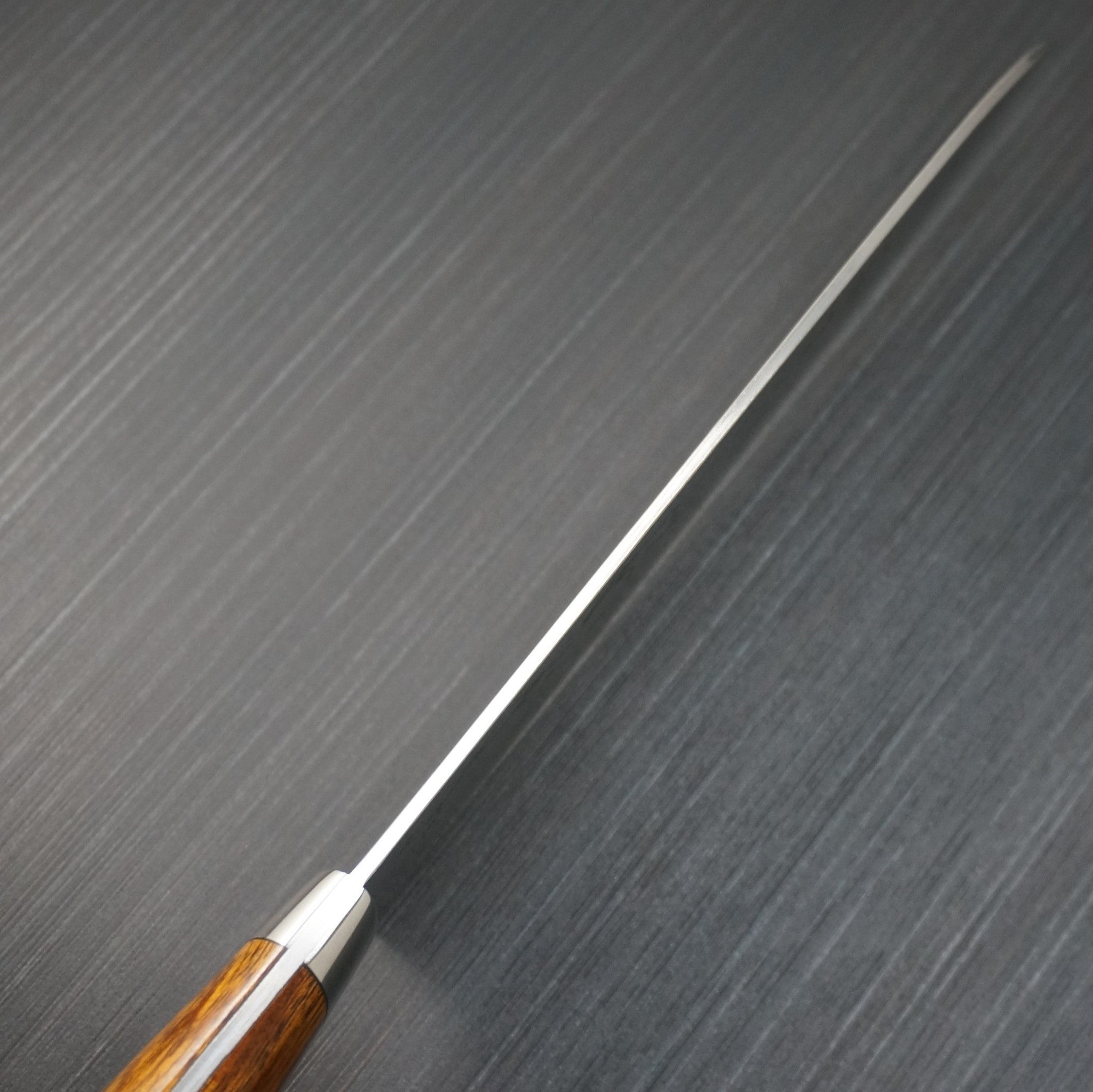 Premium Yuta Katayama Super Gold 2 Damascus Santoku Knife 185mm - Japanese High Carbon Steel Blade with Ironwood Handle - Perfect for Sushi, Vegetables & Meat Cutting - Professional Chef & Home Kitchen Essential