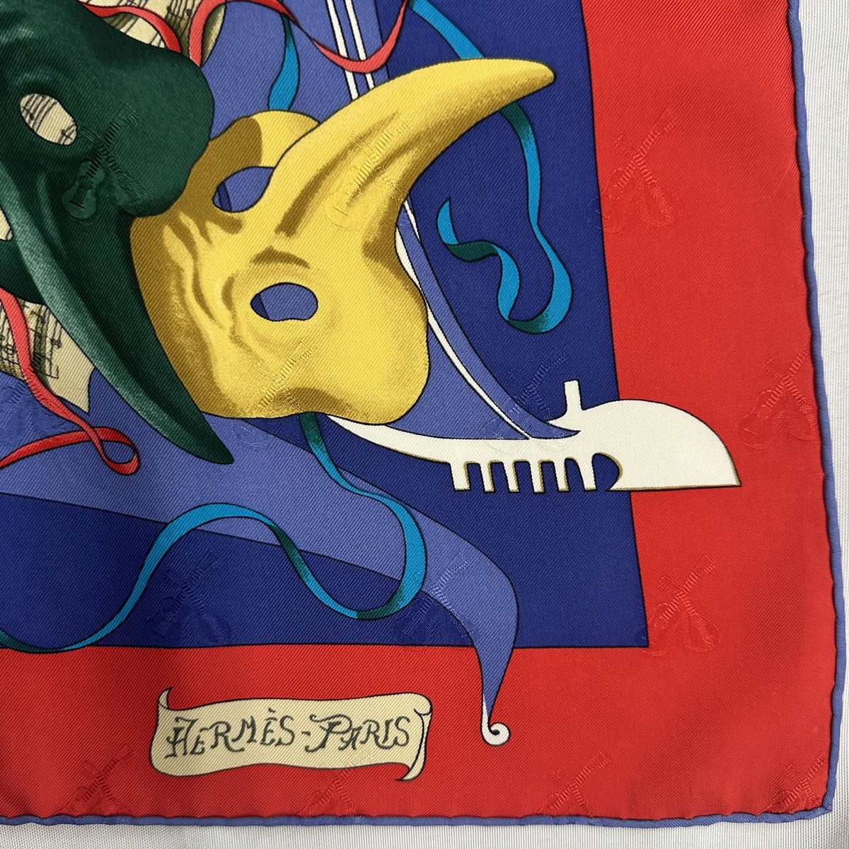 Hermes Le Carnaval de Denise Silk Scarf - Luxury Fashion Accessory for Women, Perfect for Gifts, Parties, and Special Occasions