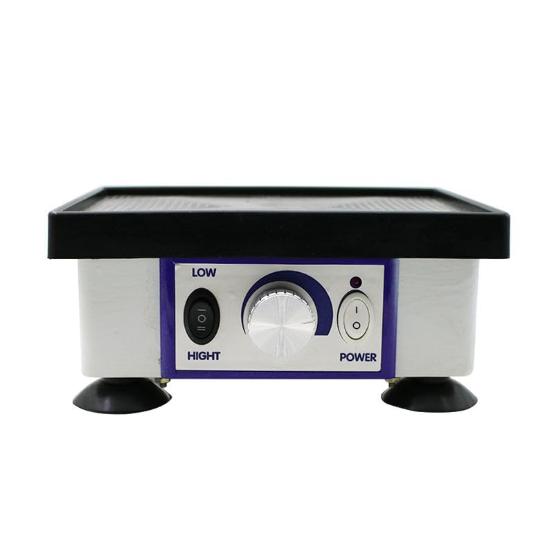 120W Small Lab Square Vibrator - Electric Oscillator for Mixing & Shaking - Fast US Shipping - Perfect for Laboratory, Cosmetics & DIY Projects