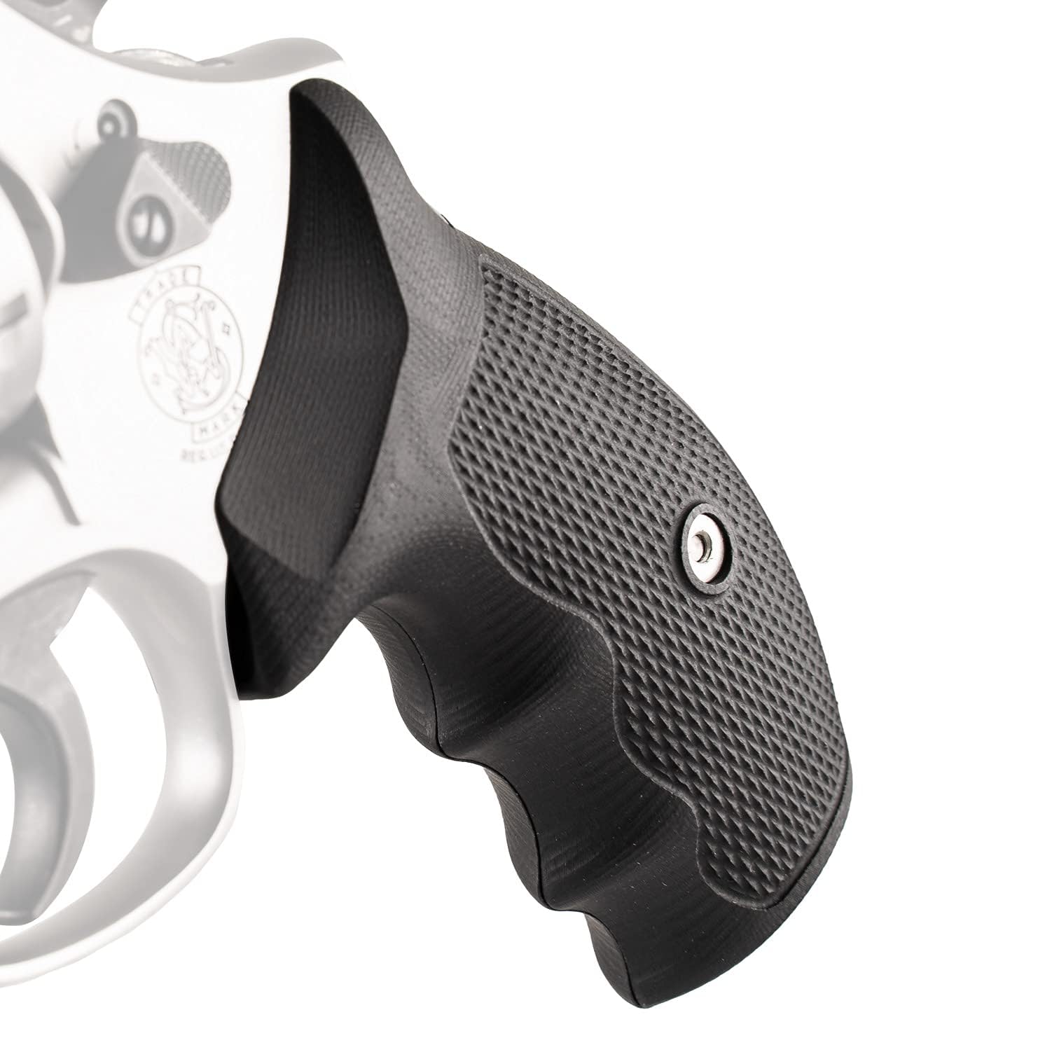 VZ Grips N-Frame Tactical Diamond Gun Grip - Premium Comfort & Control for Revolvers - Made in USA - 2 Panels - Perfect for Competitive Shooting & Concealed Carry