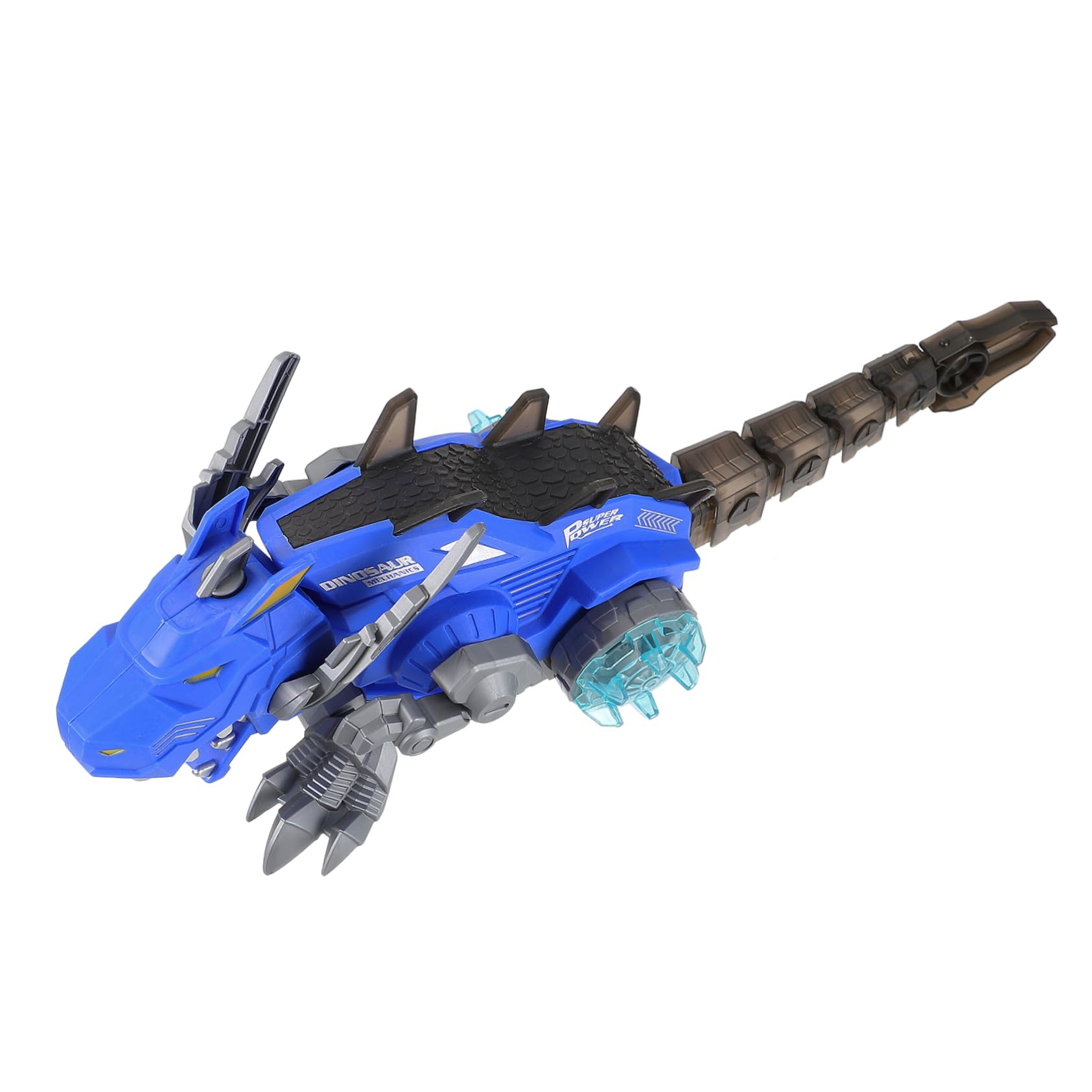 iBasenice Remote Control Dinosaur Toy - RC Mechanical Robot Dinosaur for Kids, Educational STEM Toy with Realistic Roaring & Walking, Perfect for Birthday Gifts & Indoor Playtime (Blue) - Great for Pretend Play, STEM Learning, and Kids' Party Favors