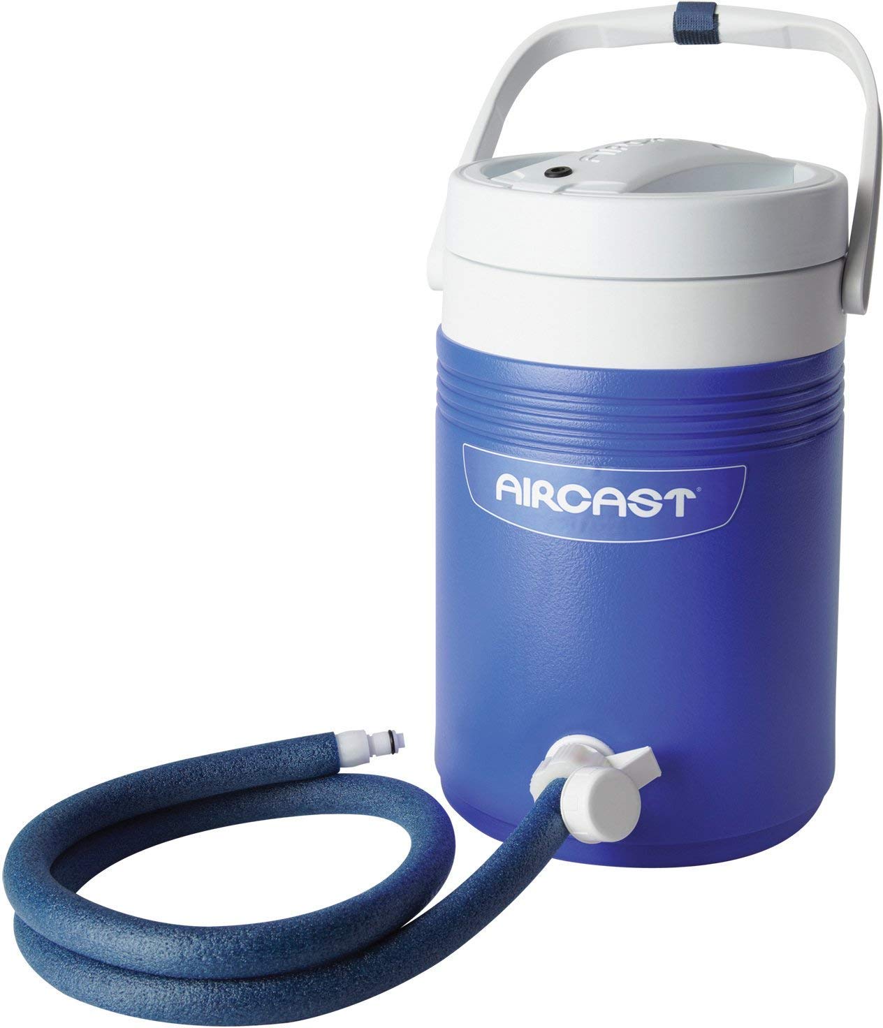 Aircast Cryo Cuff Compression System with Cooler and Tube Assembly - Cold Therapy for Knee, Ankle & Shoulder Pain Relief - Ideal for Post-Surgery Recovery, Sports Injuries & Arthritis