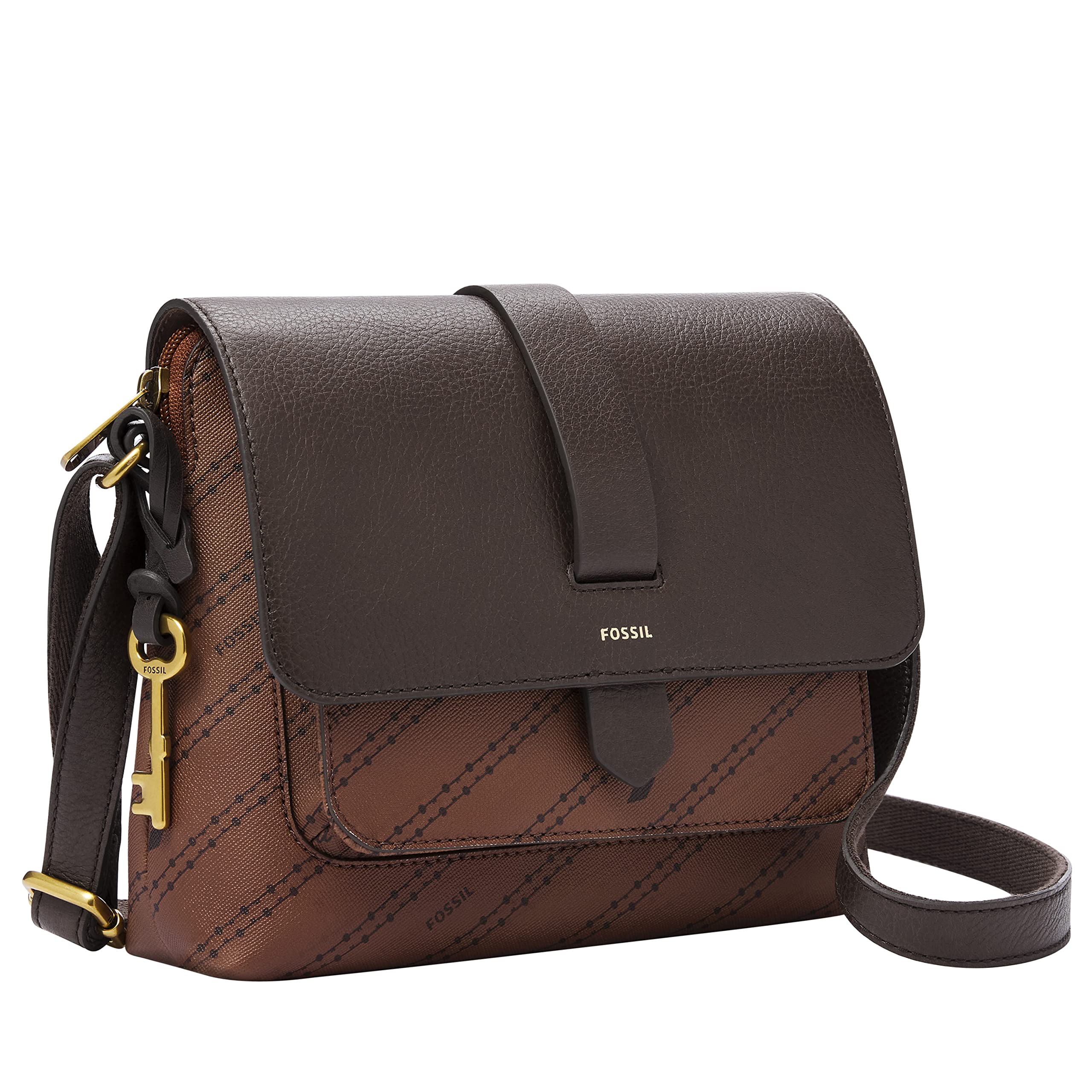 Fossil Women's Kinley Small Crossbody Purse Handbag - Stylish Leather Shoulder Bag for Everyday Use, Work, and Travel | Perfect Gift for Her