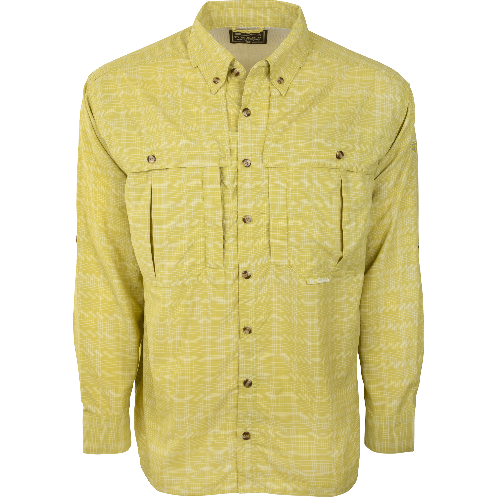 Wingshooter's Plaid Long Sleeve Sun Shirt - UPF 50+ Sun Protection for Hunting & Outdoor Activities